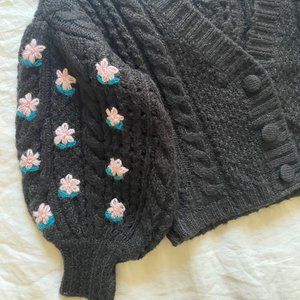 FOR LOVE AND LEMONS SAVANNAH CARDIGAN XS